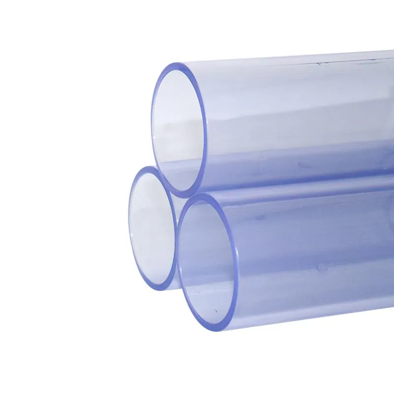 UPVC Sch80 Standard Clear Pipes Are Suitable for Water Supply and Industrial Applications