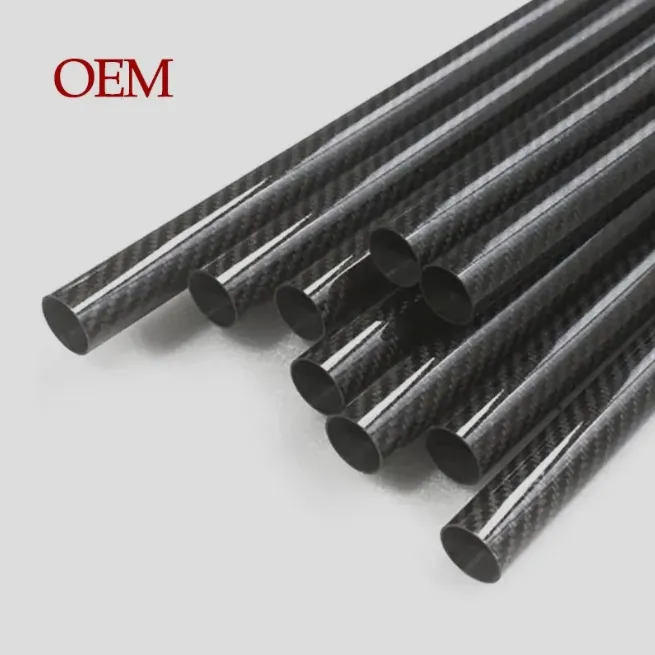 Size 22mm 30mm Wholesale Carbon Fiber Square Tube, Rectangle Tubes