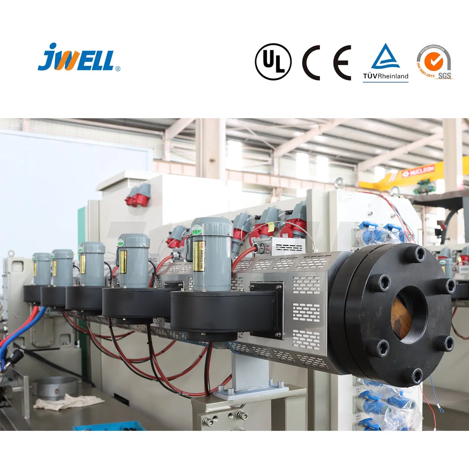 Jwell Mpp Electrical Cable Protection/Modified Polypropylene Tube Making Machine/Plastic Pipe Extrus