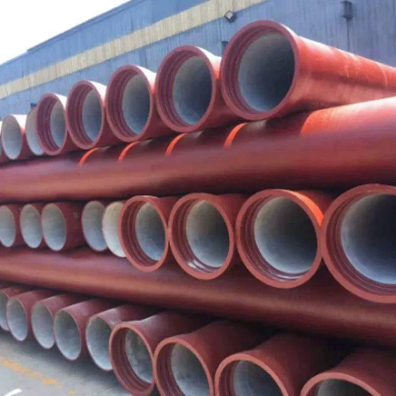Ductile Cast Iron Water Pipe Weight Per Meter ISO2531 300mm 800mm Black Ductile Iron Pipe
