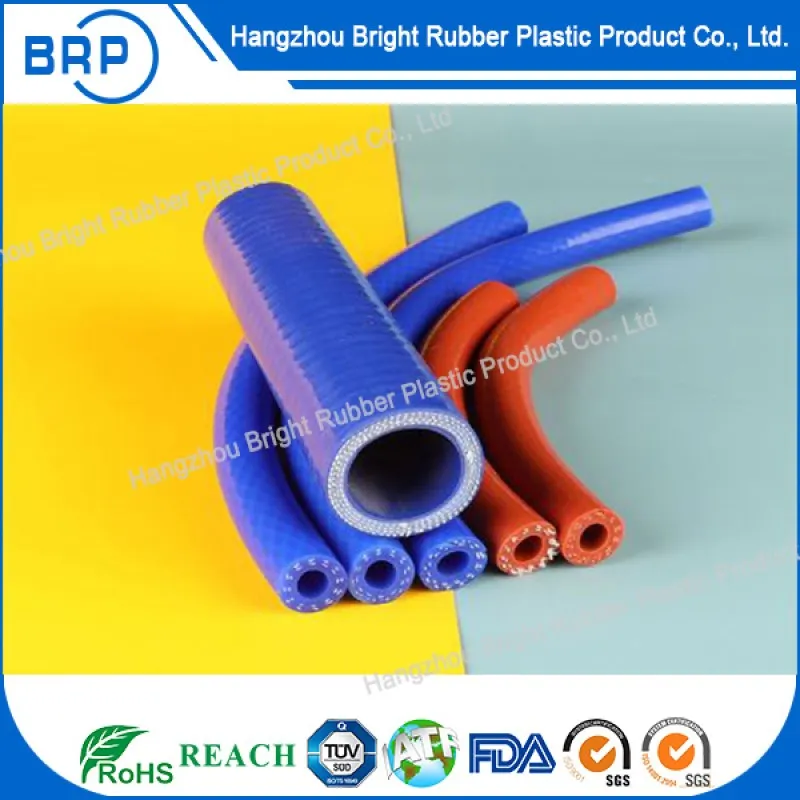 Custom High Standards Wear Resistant EPDM Silicone Rubber Tube with Fibre