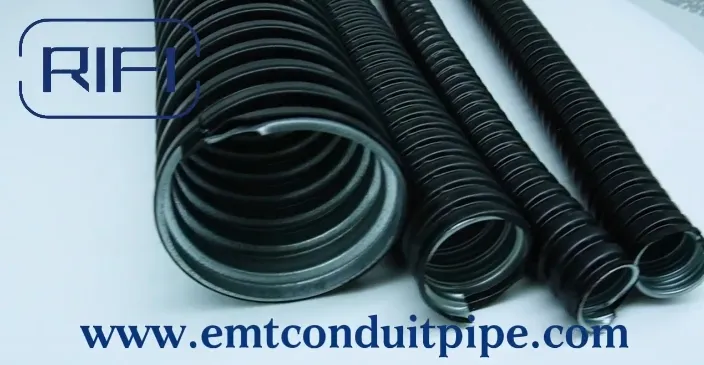 PVC Coated Flexible Metal Plastic Corrugated Pipe