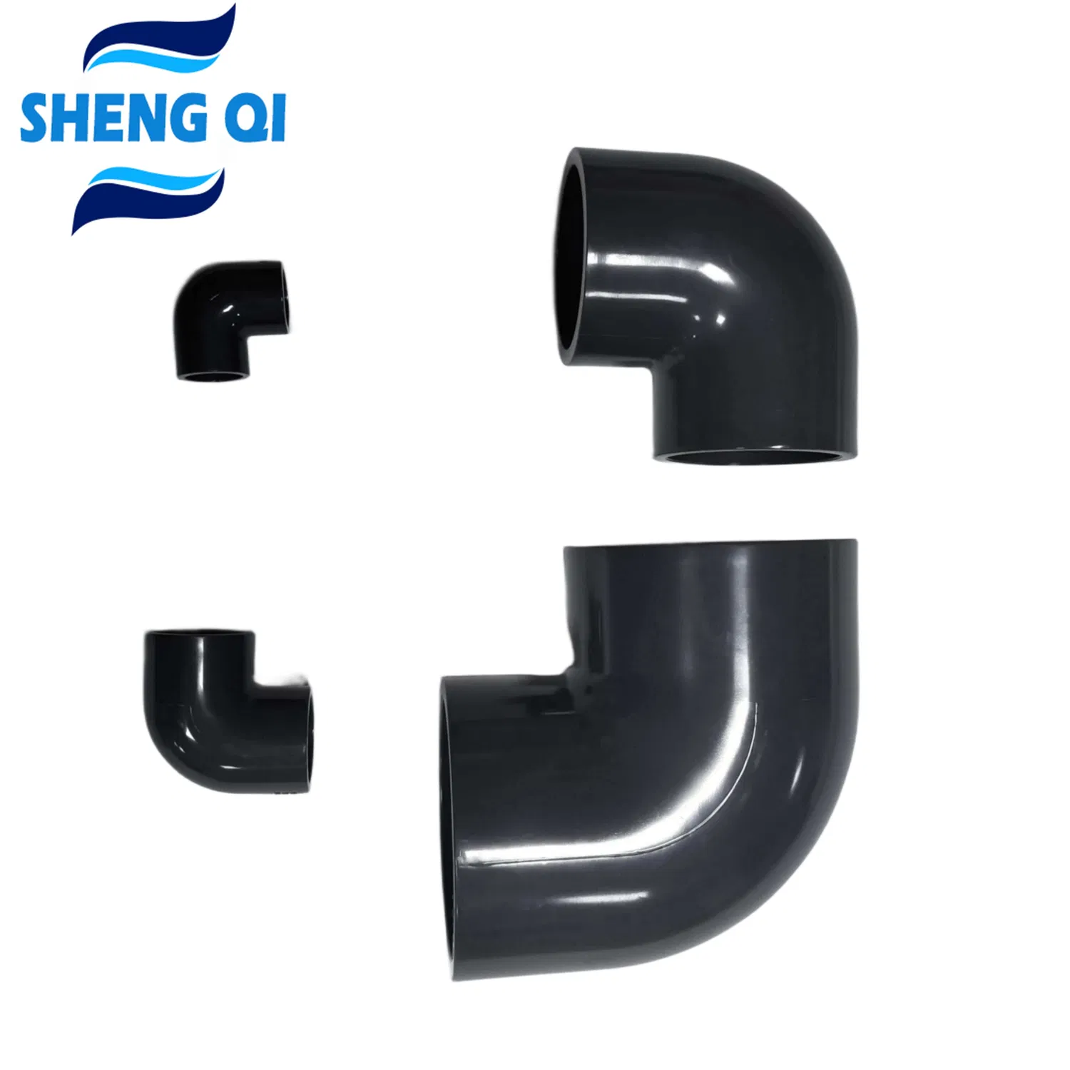 Pressure Plastic Pipe Joint 90° Pph Pipe Fittings Seamless Fitting Valve Elbow