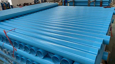 Good Quality Food Grade Cut Slotted PVC Casing Pipe for Borewell