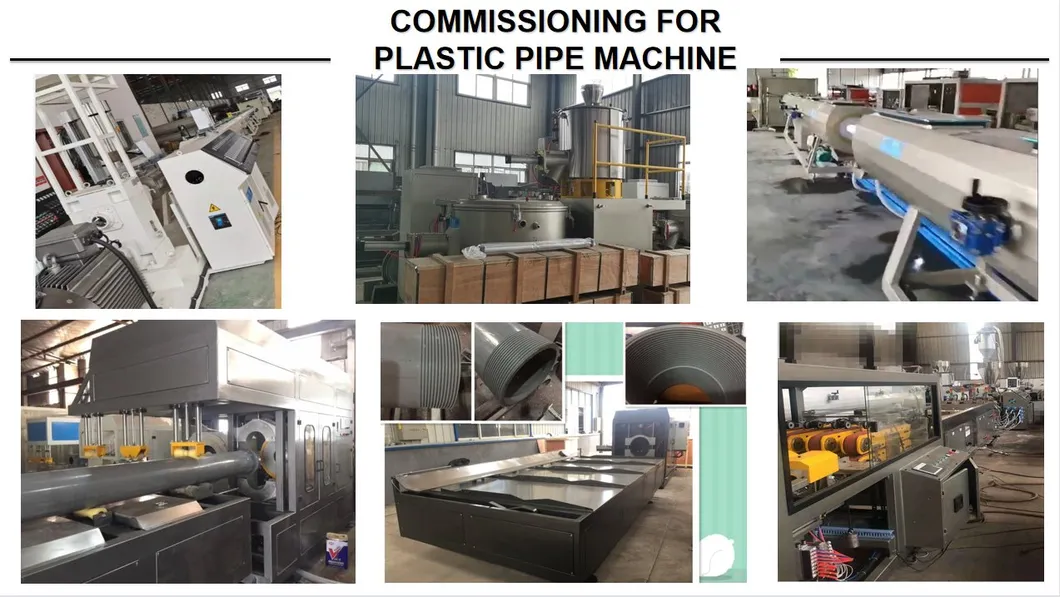 UPVC Foam 3-Layer Pipe Machine PVC Pipe Extrusion Line Plastic Machine Silent Pipe Production Line