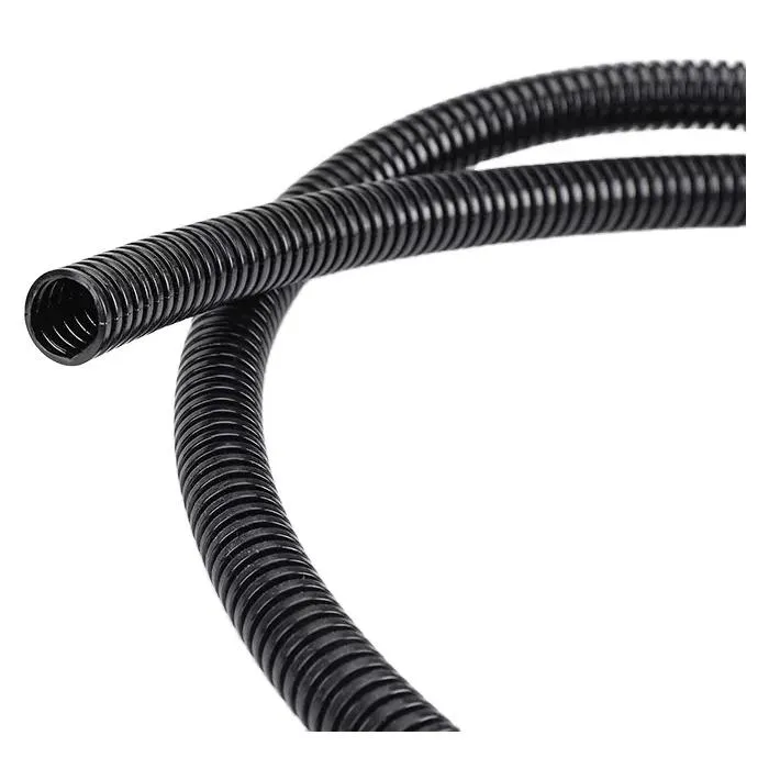 64*67.2mm Electrical Wire Protection Corrugated PP PE PVC Nylon Flexible Plastic Conduit Metal Pipe