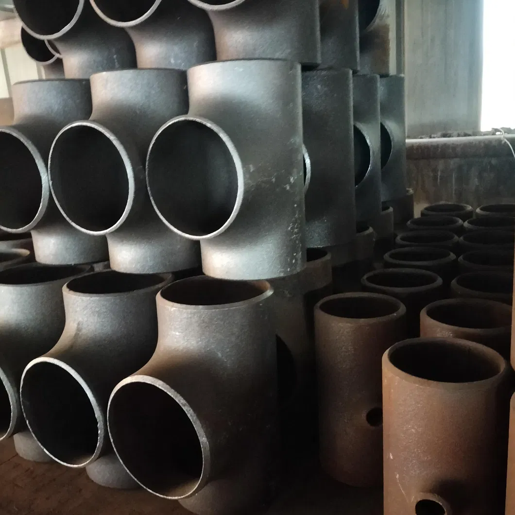 Durable ASME SA106, ASME SA210, ASME SA213, ASME SA335, En10216, DIN17175 Seamless Steel Tee a/SA106 Gr. B, P195gh, P235gh, P265gh, St35.8, St45.8