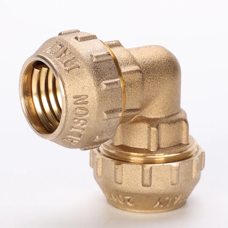 Compression Tube Fittings China Brass 16mm PE Pipe Fitting Equal Reducing Tee