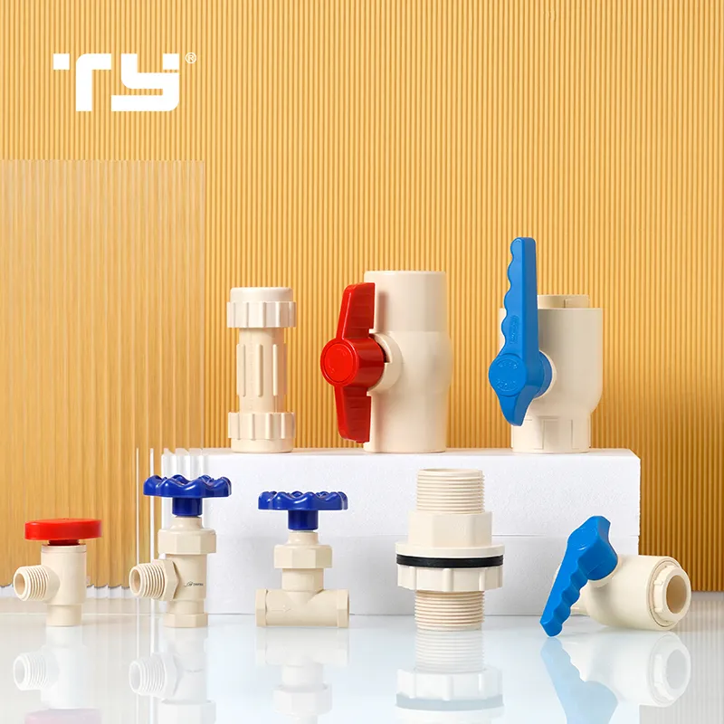 Water Supply Round CPVC PVC PPR Plastic Pipe for Hot Water