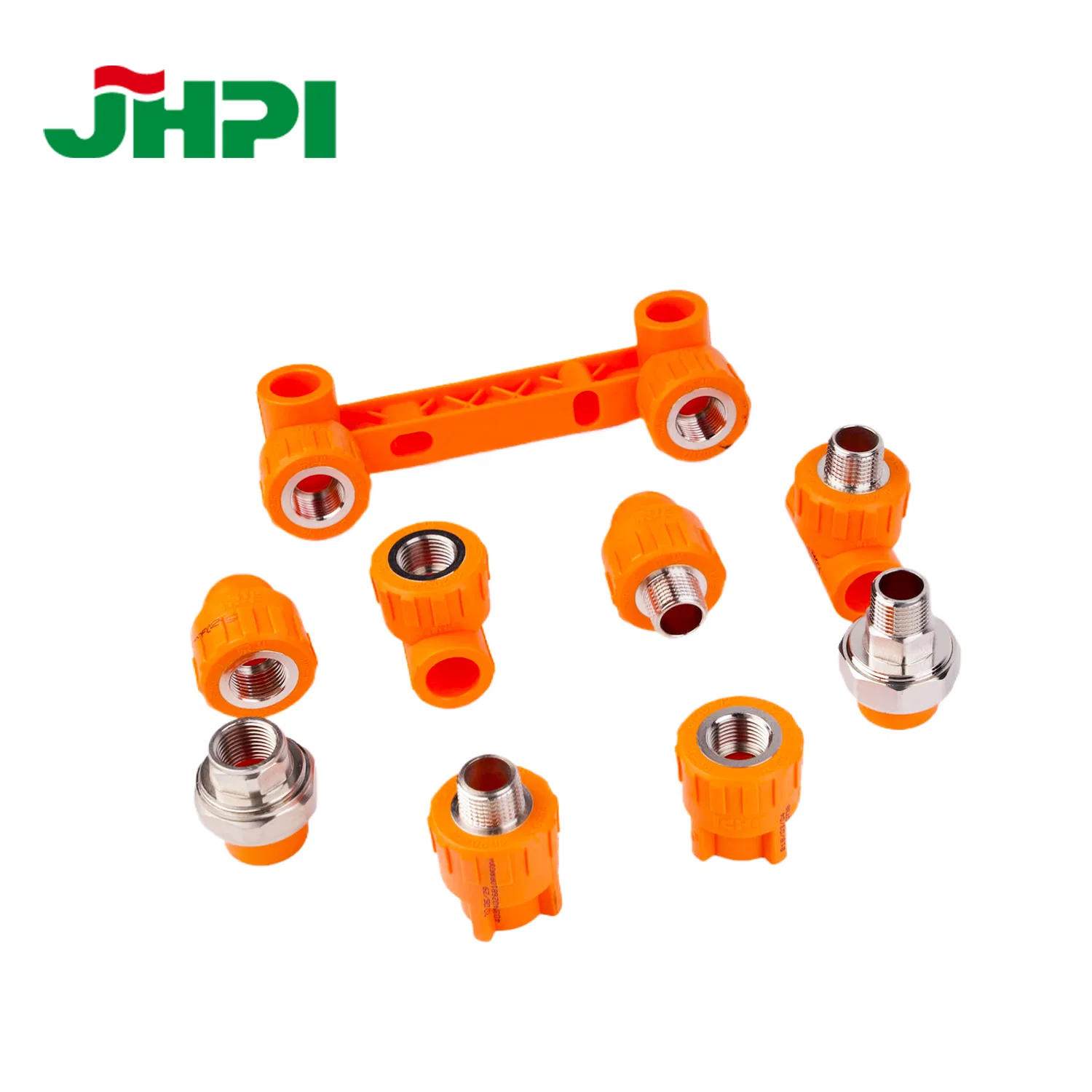 Jhpi PPR PVC PE Pipe Fittings 20-110mm Tee Elbow Union PPR Pipe Fittings
