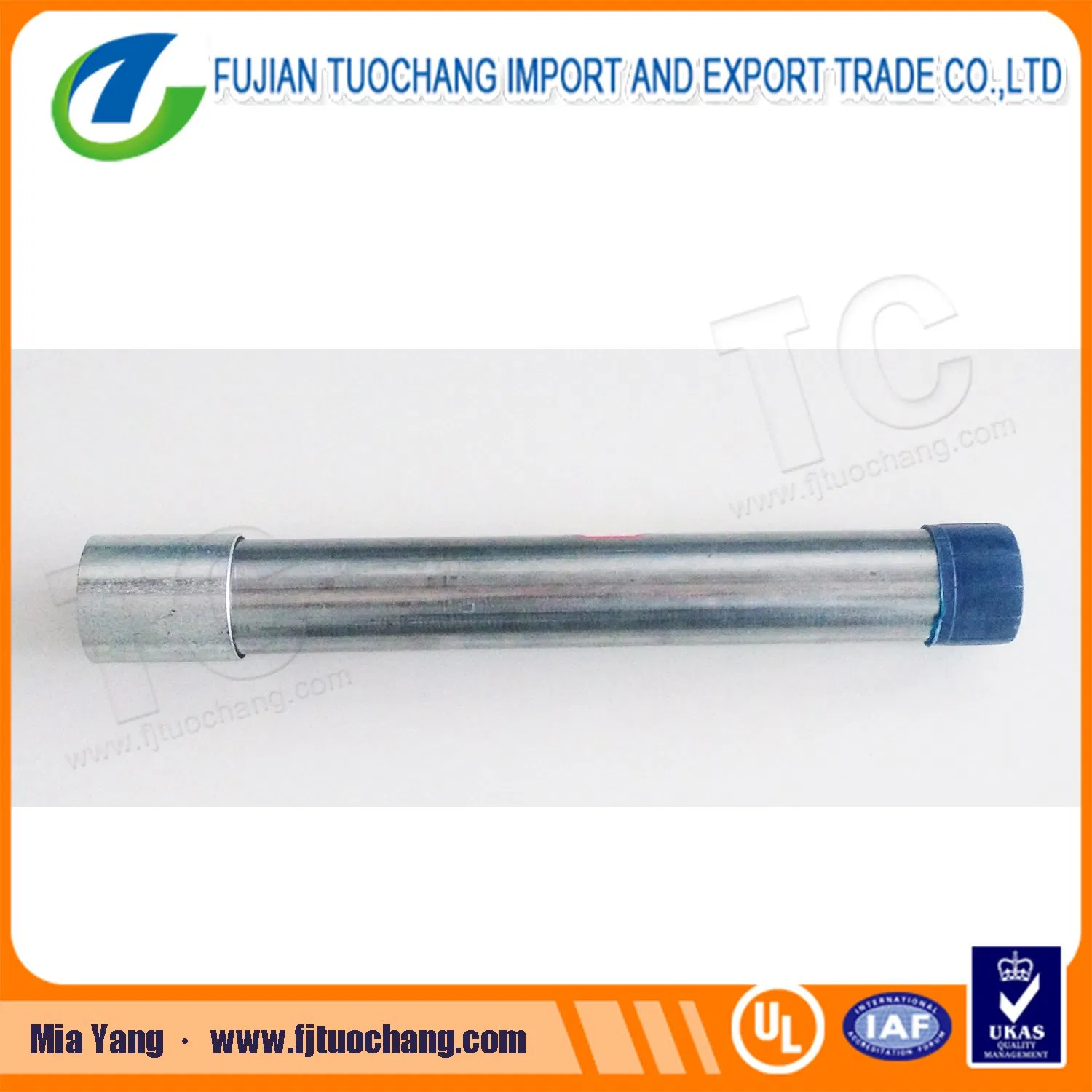 Hot-DIP Galvanized IMC Electrical Steel Conduit