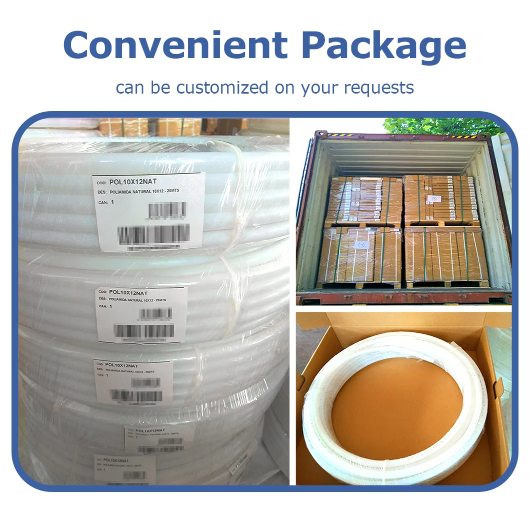 High Temp Metric Nylon Air Tubing