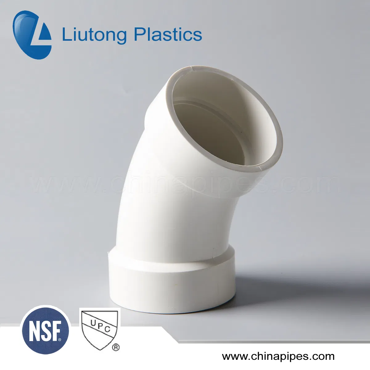 ASTM D2665 Standard Plastic (UPVC/PVC) Pipe Fittings for Dwv Drain Water with NSF/Upc (ELBOW, TEE, Y