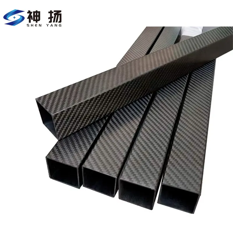 Factory Price Carbon Fiber Tubes After Precise Cutting Processing Twill/Plain/Glossy/Matte Round/Square Optional