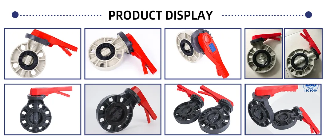 Plastic Welding Female Adapter Raw Materials Pph Tube Pipe Clamp Fittings