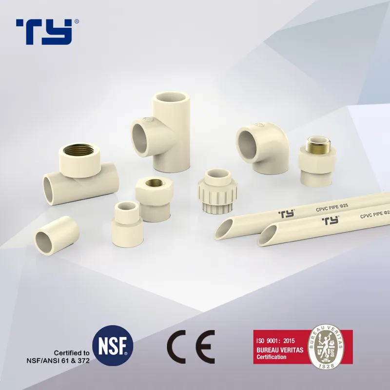 Clip of CPVC Plastic ASTM D2846 Water Supply Pipe/Tube Joint Fitting