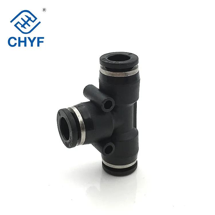 Py Type Pneumatic Quick Hose Tube Connector Plastic Pipe Fitting