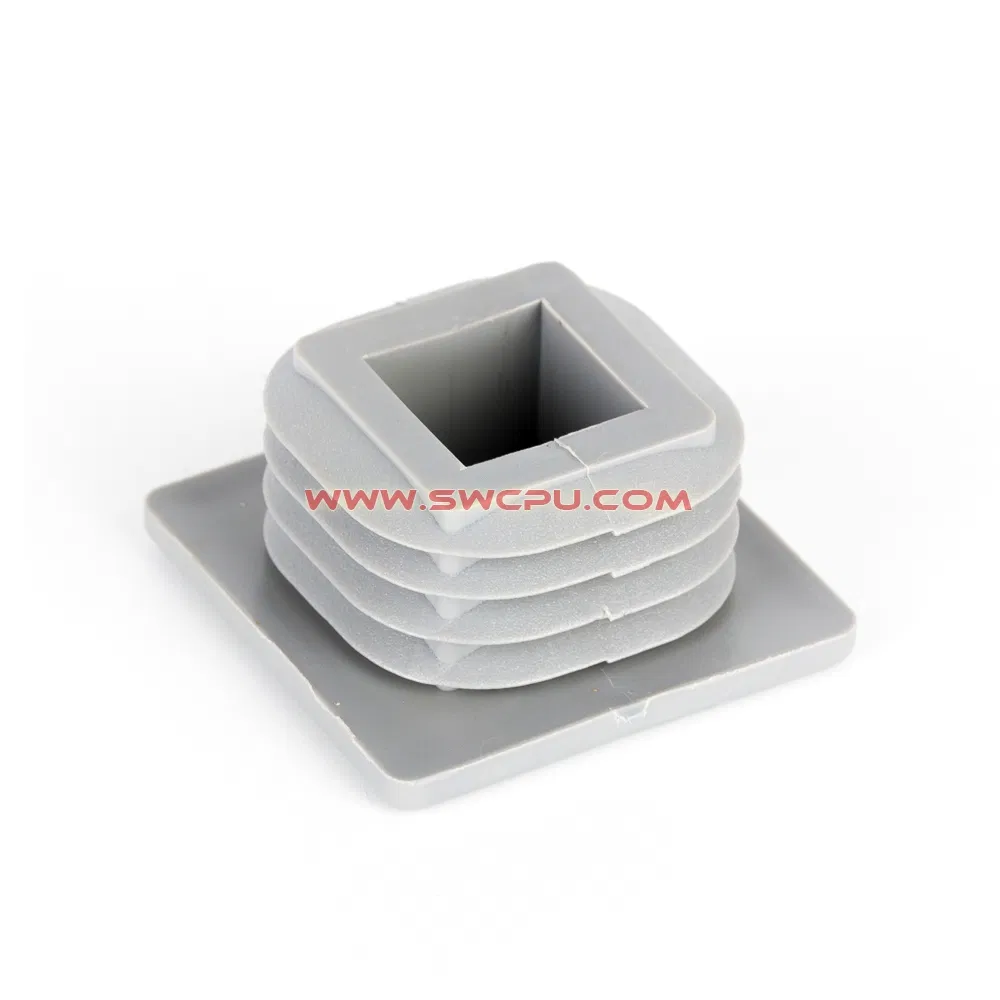 Custom Made Threaded Plastic Plug for Metal Pipe