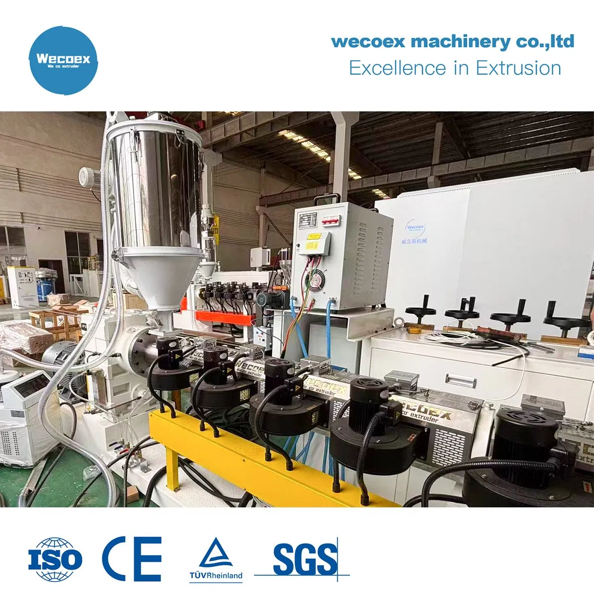 Plastic Wrapping/Coating Machine Broom Stick Plastic Wrapping Line
