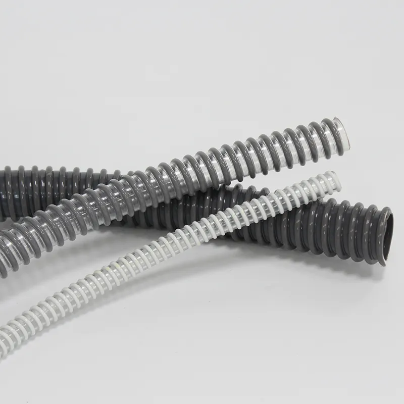 Durable PVC Spiral Wire Corrugated Pipe for Safe Cable Management