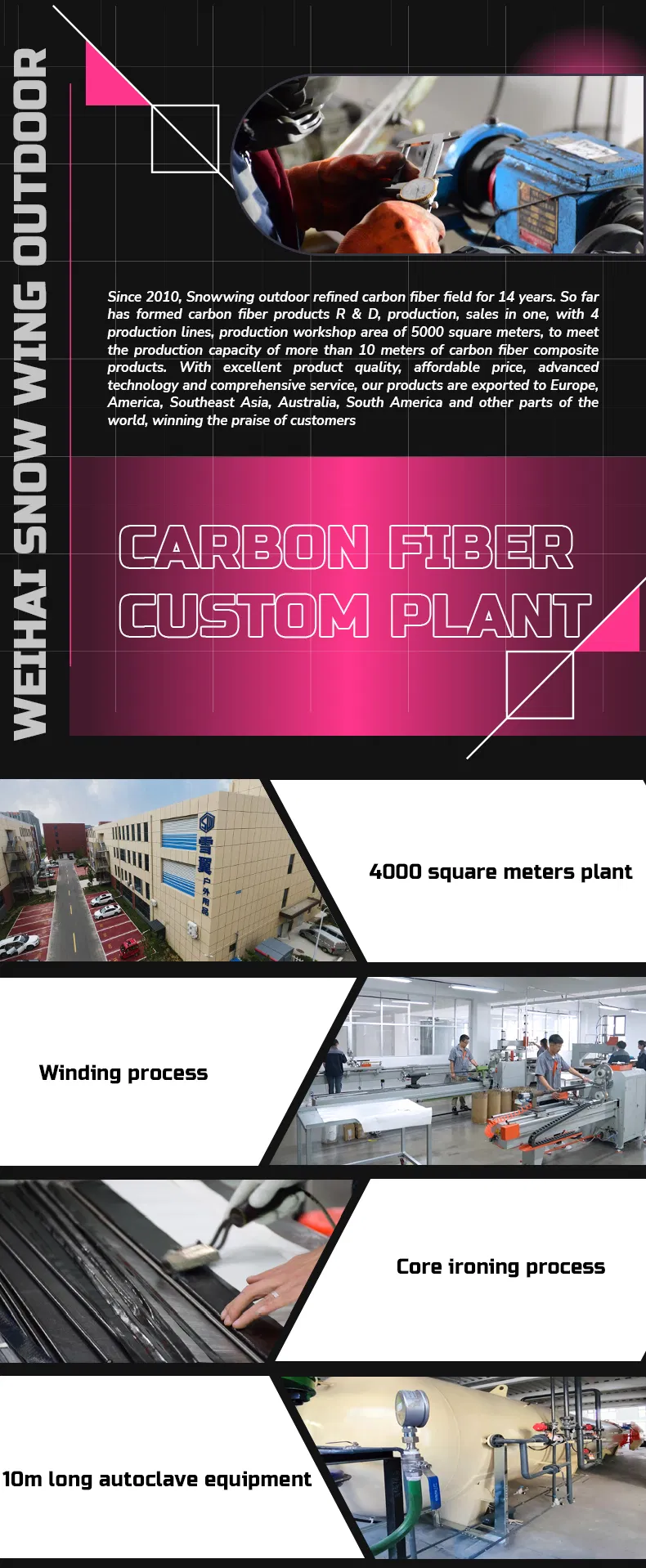 Custom Made Roll Wrapped Matte and Glossy Twill Plain Weave or Braided Carbon Fiber Tubes