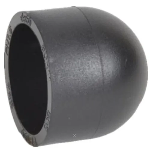 High Quality Water Supply SDR11 DIN Standard Plastic Plumbing Pipe Fitting HDPE Pipe End Cap and Fit