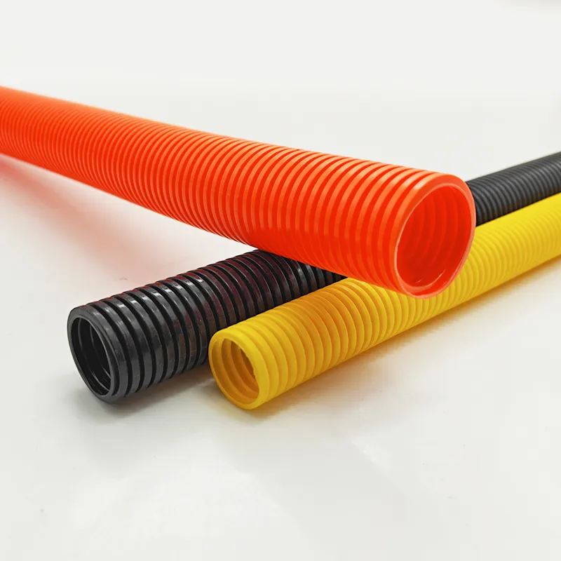 High Quality Flexible Corrugated Electrical Wire Protective Plastic Hose Pipe
