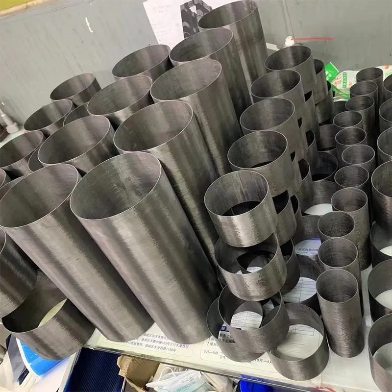 OEM Customized Carbon Fiber Tubes with High Standard and High Precision Winding Process