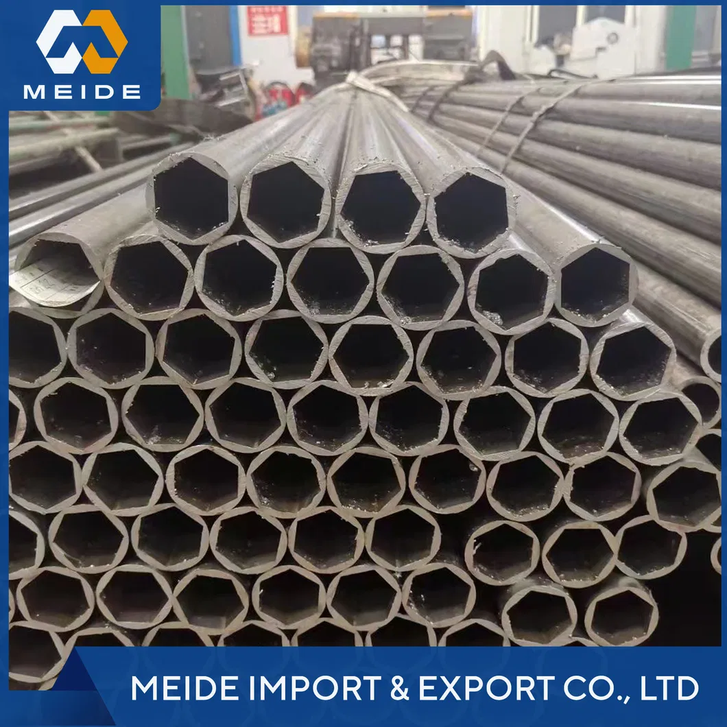 St52 20# 45# Triangular Steel Tube Flower Shaped Seamless Steel Pipe for Pto Drive Shaft