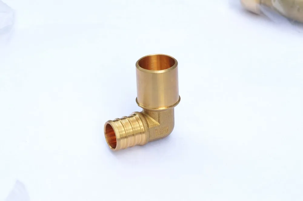 Brass Pipe Fitting Female Sweat Elbow Adapter for Plumbing and PE Pipe