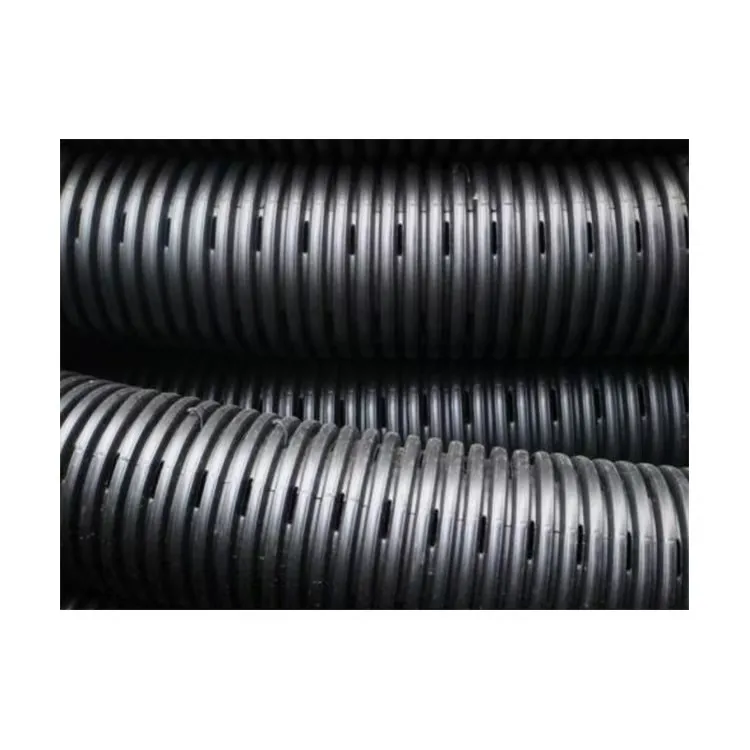 80mm HDPE Corrugated and Perforated Pipe Corrugated Drain Pipe Single Wall 80mm HDPE Corrugated and Perforated Pipe Corrugated Drain Pipe Single Wall