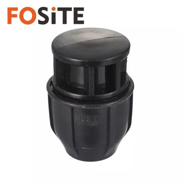 Fosite PE Pipe Fitting Black Color HDPE Male and Female Tee HDPE Pipe Fitting
