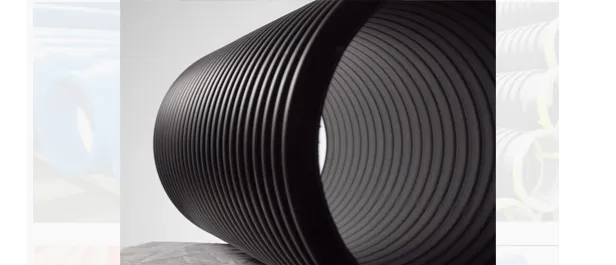 HDPE/PP/PVC Water Pipe Large Diameter Vertical Type Double-Wall Corrugated
