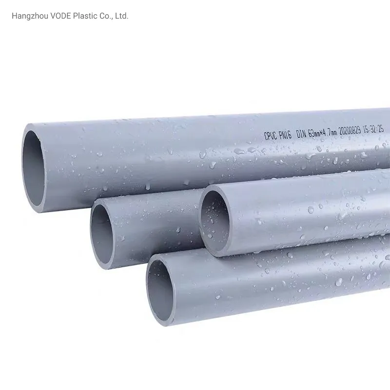 CPVC Pipe in High Pressure with Acid & Alkali Resistance