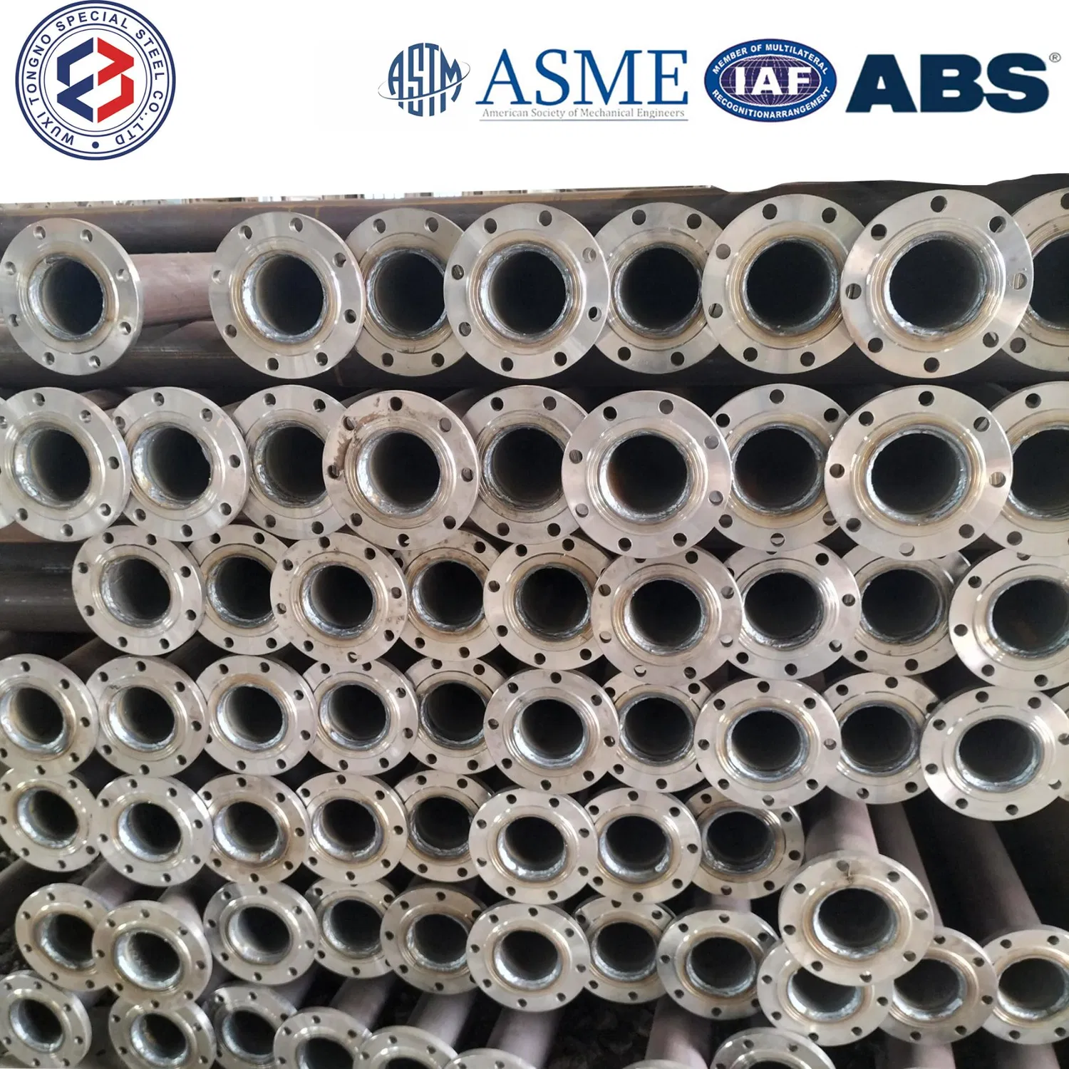 Premium Seamless Steel Flange ASME SA312 and En10216-5 a/SA106 Gr. B, P195gh, P235gh, P265gh, St35.8