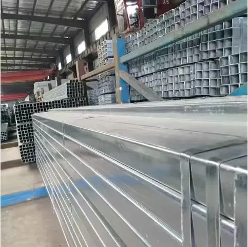 Fast Delivery Gi Pipe Z81-Z120 Coating 2.1-3mm Thickness Steel Tube