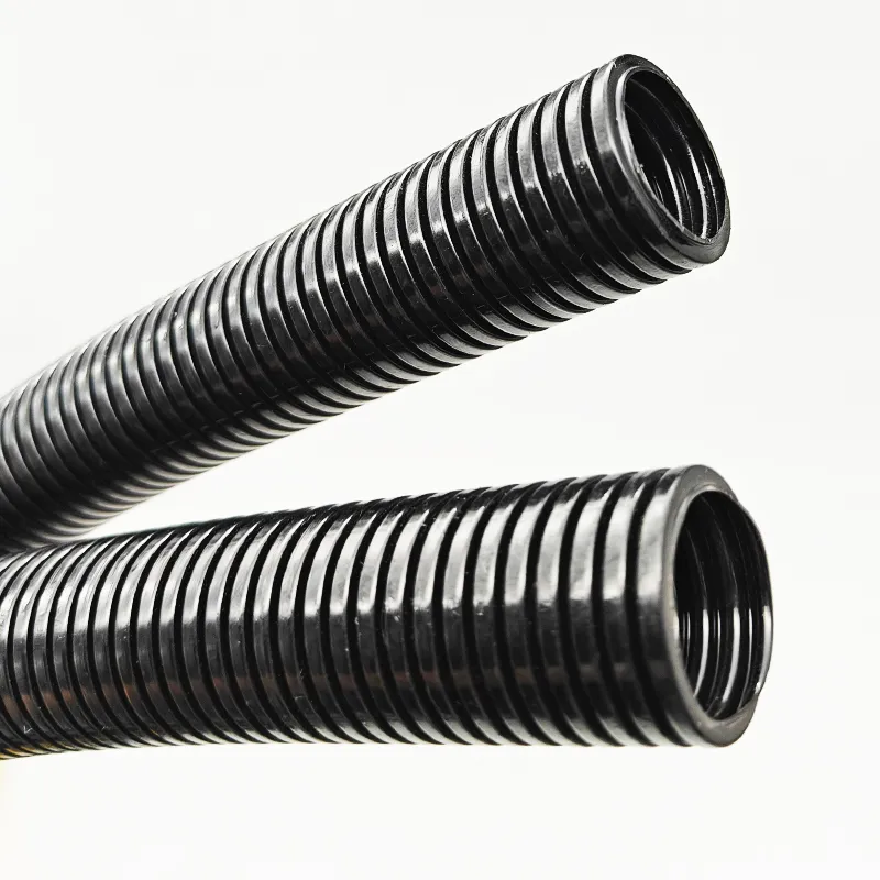 China Factory Wholesale Nylon PA6 Flexible Corrugated Conduit Plastic Pipe for Electrical