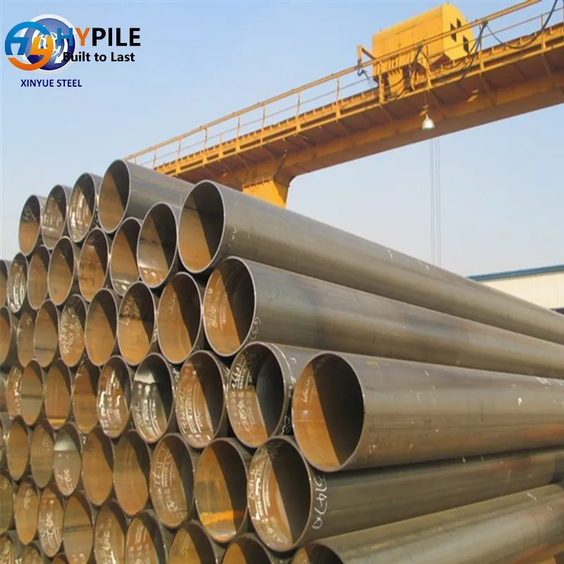 Hypile En10219 S275 ERW Steel Pipe for Mining and Structural Fabrication Projects