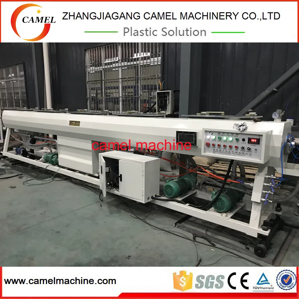 Single Screw Plastic Extruder PE Pipe Production Line