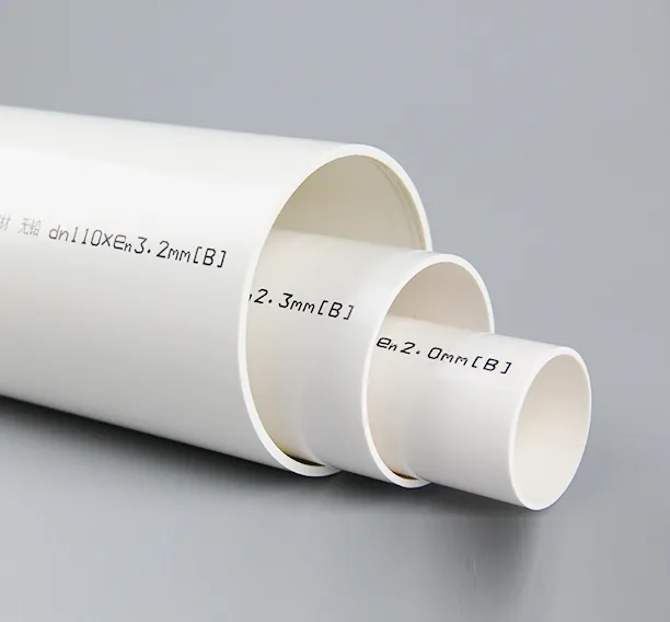 Zhongcai High-Quality PVC Pipe Water UV-Resistant Pipe Fitting PPR Pipe HDPE Pipe