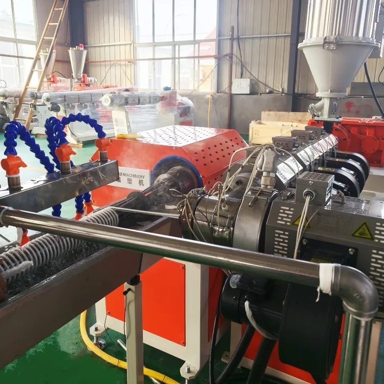 PVC Spiral Wound Corrugation Hose/Pipe PVC Rib Reinforced Hose/Pipe Production Line