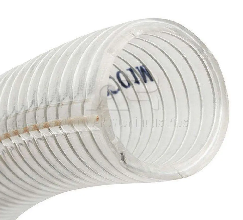 Tube Pipe Hose Manufacturers Food Grade PVC Steel Wire Reinforced Hose China Food Grade Heavy Duty PVC Clear Spiral Steel Wire Reinforced Hose Pipe