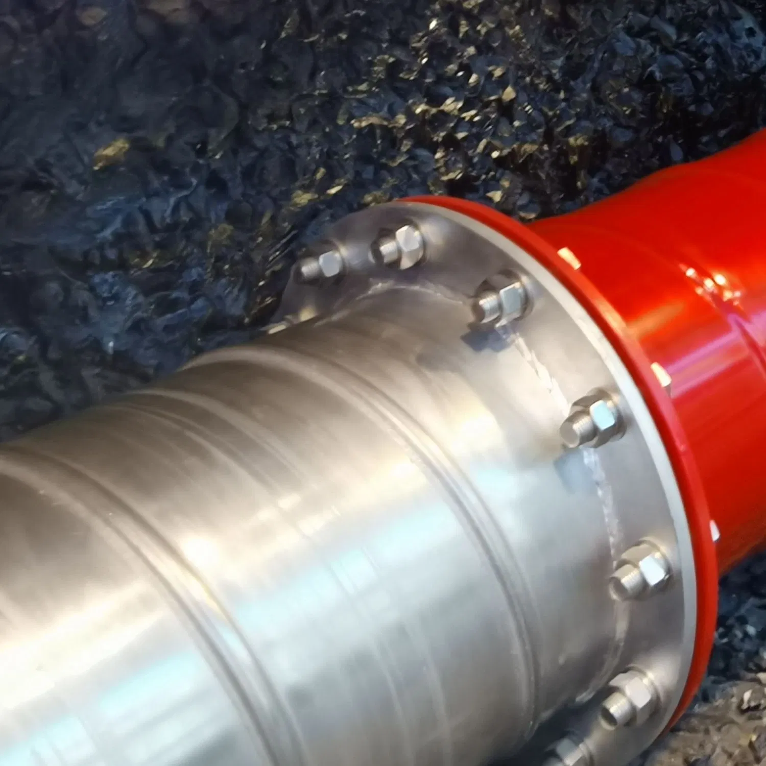 Galvanized Spiral Welded Cold Rolled Steel Strip Anti-Corrosion Pipeline