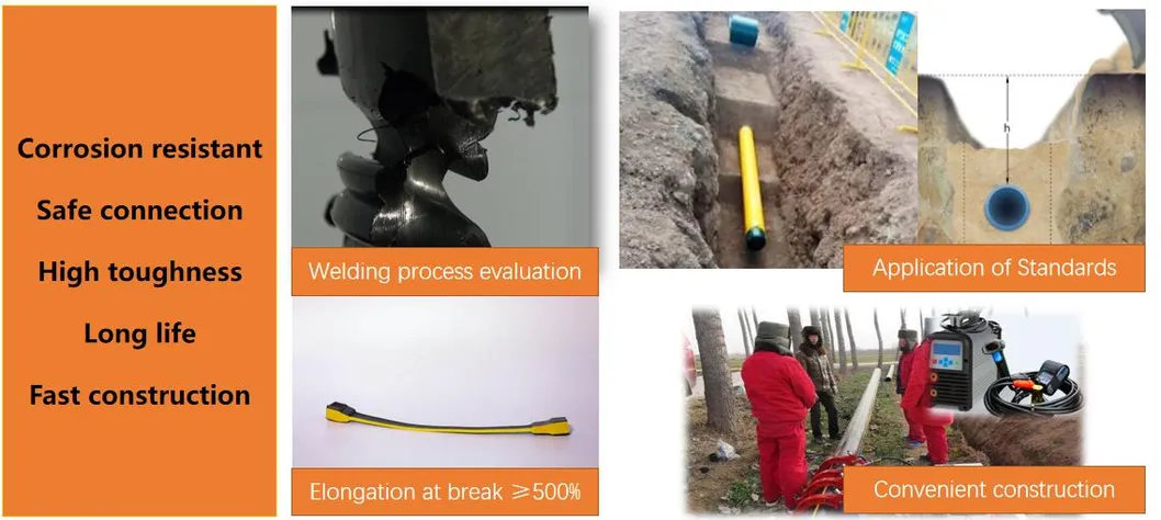 Piping System Below Ground Natural and Lp Gas Mains and Reticulation / Distribution Pipelines