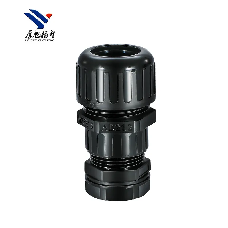 China Manufacturers Ad18.5-NPT 1'2 PA66 Internal Thread Pipe Fitting Waterproof Connector
