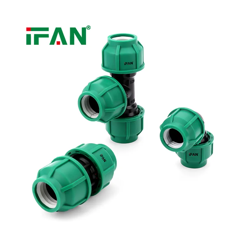Ifan Water Supply Irrigation PE Compression Fitting HDPE Pipe Fitting Male Threaded Socket HDPE Fitt