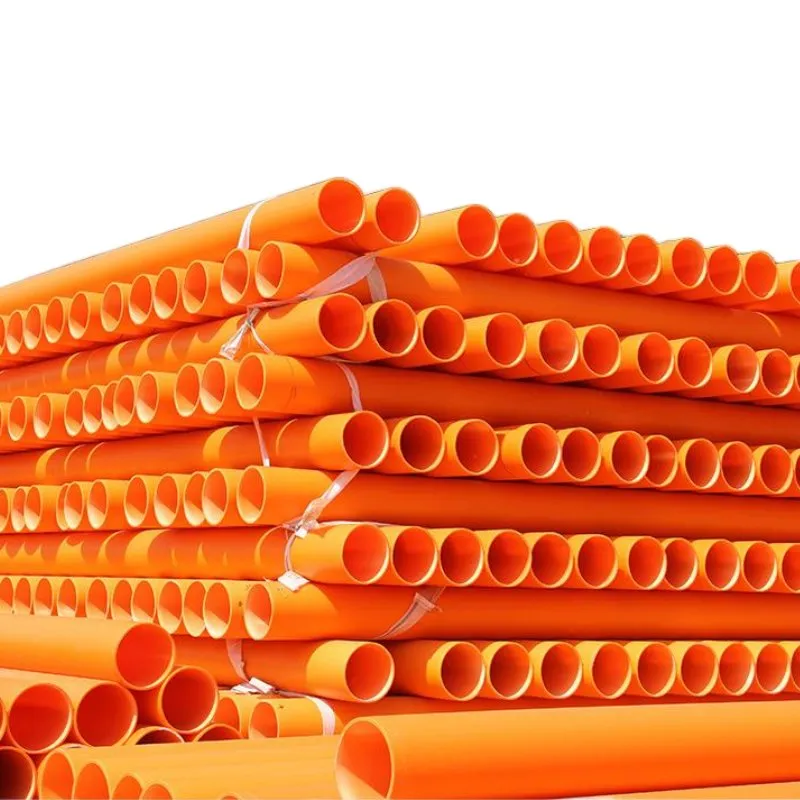 Municipal Project Underground Electrical Cable Conduit Tubes Plastic Mpp Pipe