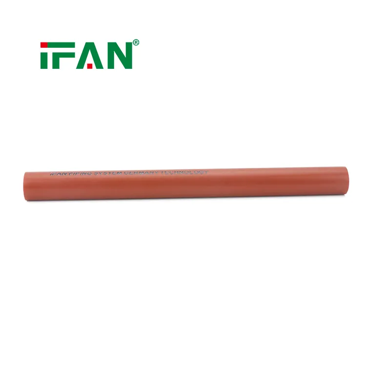 Ifan Wholesale Plastic Pipe Red Color Flexibility 1/2'-2' Pph Pipe