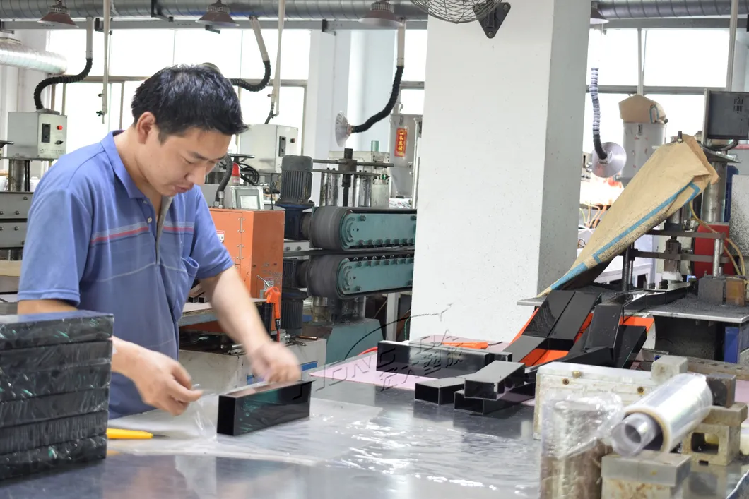 Premium Custom PVC Plastic Square Pipe with Flame Retardant Properties