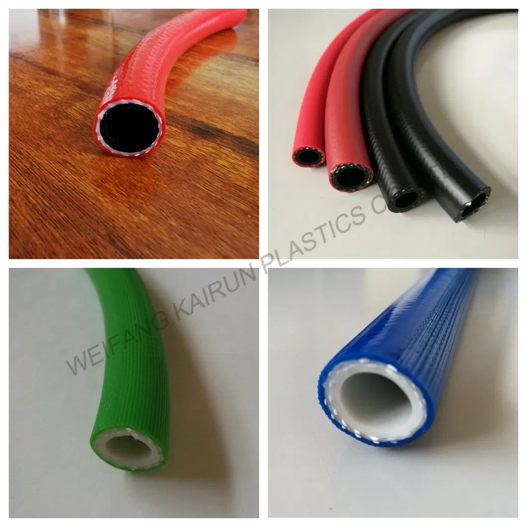 Fiber Braids Reinforced W. P. 20bar Small Diameter Rubber Water Hose PVC Pipe